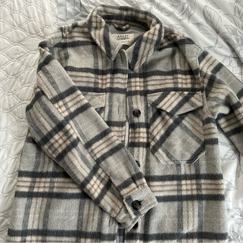 Plaid shacket - Picture 5 of 6